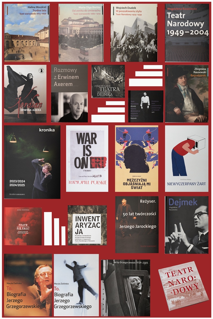 Wydawnictwa Teatru Narodowego | kolaż Wydawnictwa Teatru Narodowego | kolaż