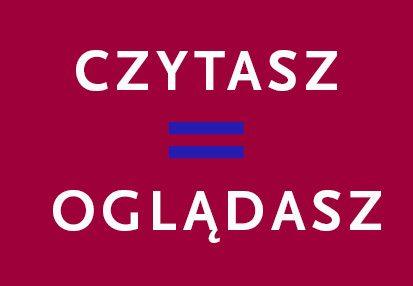 CZYTASZ = OGLĄDASZ | Z biletem na Międzynarodowe Targi Książki kupisz bilety ulgowe do Teatru Narodowego! | grafika